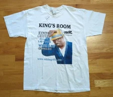 Eddie Griffin Does Las Vegas King's Room Comedy Mens Shirt L Autograph Comedian 