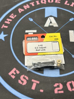 Du-Bro /Dubro. 259 4-40 E/Z Adjust Ball Link