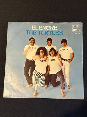 Elenore The Turtles White Whale Surfer Dan Picture Sleeve 45 rpm Record