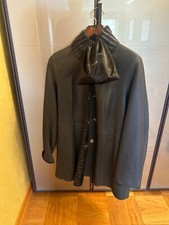 Escada Gray Shearling Size 14