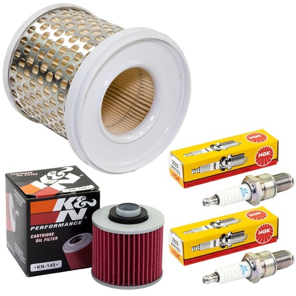 Wartung ÖLfilter Luftfilter ZüNdkerze FüR Yamaha XV 535 Virago 535 1988-1995 Set-image
