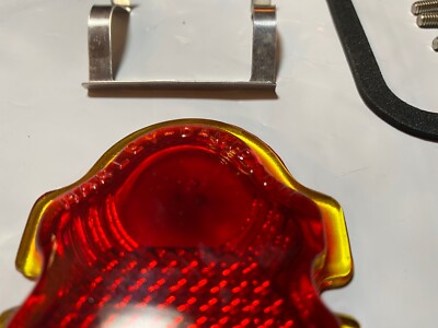 Harley NOS Panhead Tombstone Guidex R-H5 Tail Lamp Restoration Kit