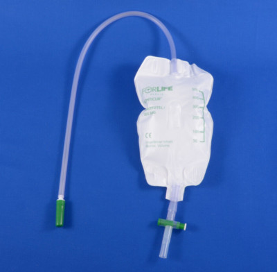 Konticur Urin-Beinbeutel 500ml 60cm Schlauch, unsteril, Urinbeutel PZN 12465566
