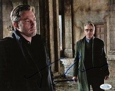 Jeremy Irons Batman Superman Autographed Signed 8x10 Photo ACOA