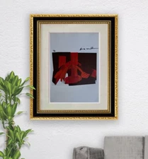 Andy Warhol, Hand-Signed Original Print With COA and +$3,500 USD Appraisal.*