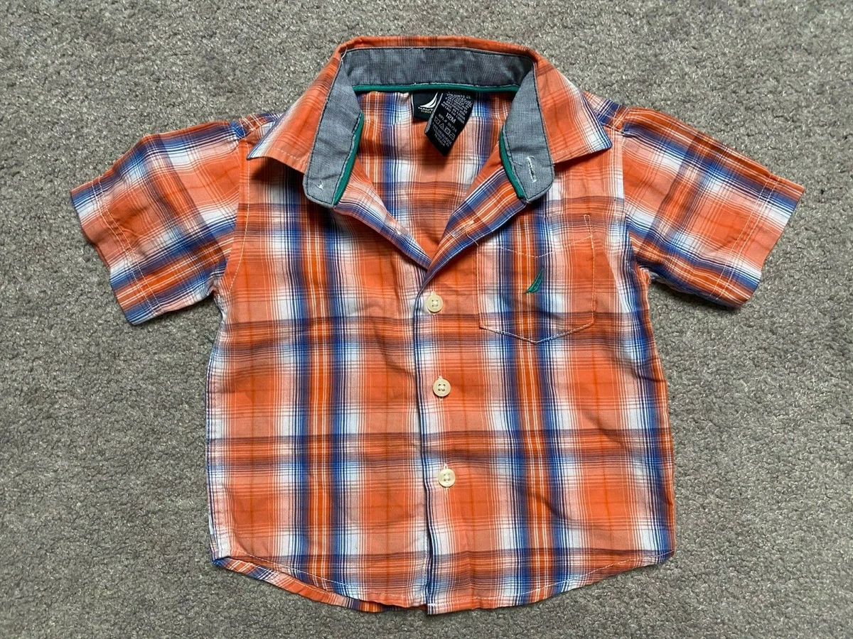 Baby boy short sleeve button down sale