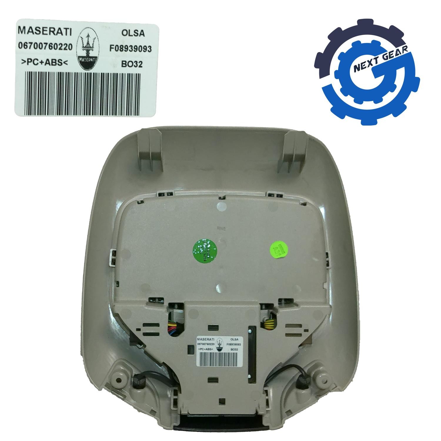 OEM Front Overhead Dome Light Console Tan  2014–2019 Maserati Ghibli 06700760220
