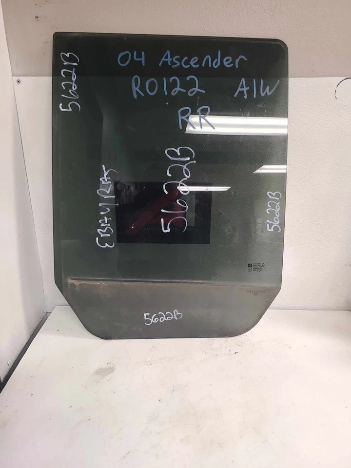 04-08 ISUZU ASCENDER Rear Door Glass/window Left Driver Side Oem — 第 3/4 张图片