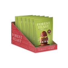 Forest Feast Pistachio Crisp "Dubai Style" Milk Chocolate Dates, 6 x 120g -