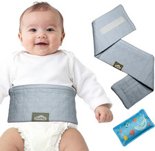 Baby Colic  Gas Relief Belly Belt, Hot/Cold Gel Pack Tummy Wrap for Newborns 