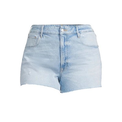 FREE ASSEMBLY Women s Size 12 90 s Cut Off Denim Shorts Light Editor Wash