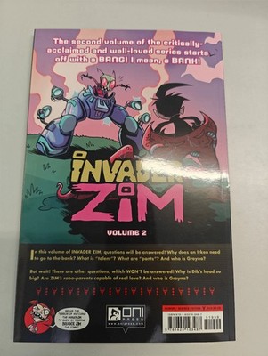 The Compleat Imbiber 英語版 INVADER ZIM TPB VOLUME #2 (2016) - GRADE NM - ONI PRESS JHONEN