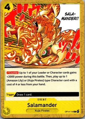 Salamander C The Azure Sea's Seven OP14-116 NM