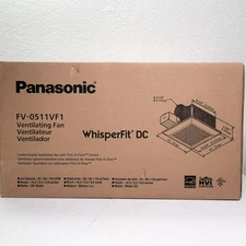 Panasonic ‎WhisperFit DC Retrofit Ventilation Fan Bathroom Exhaust FV-0511VF1
