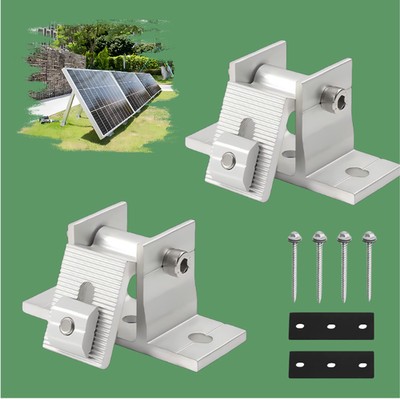 Solarpanel Halterung Alu PV Modul Halterung Wandmontage Verstellbar 10 Solarpanel Halterung Alu PV Modul Halterung Wandmontage Verstellbar 10
