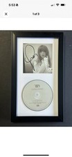 Taylor Swift Signed The Manuscript CD Insert 8x13 Framed w/ Disc AUTO COA JSA