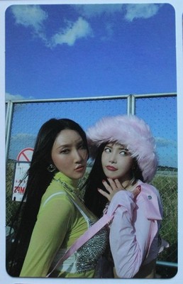 Mamamoo Mic On Album Nemo Version Hwasa & Solar Official Unit Photocard