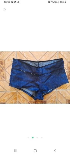 Women Ann Summers Shorts Navy Denim 34 / XS / 42