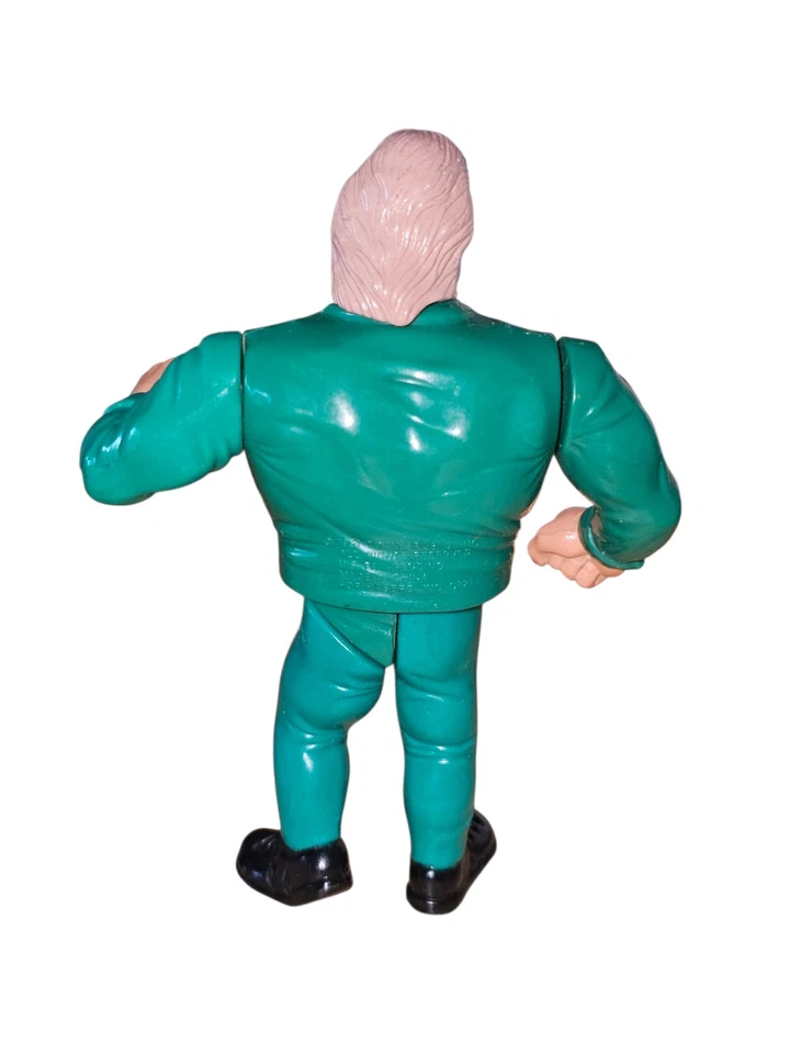 Figuras deportivas Hasbro Titan 1991 de colección WWF Million Dollar Man and Jake The Snake Foto 3 de 4