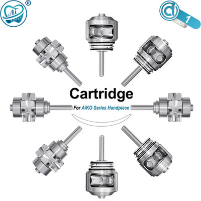 Dental Turbine Cartridge Rotor for AiKO Series High Speed Handpiece Replacement