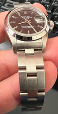 ROLEX Stainless Steel Date Oyster Perpetual Black dial 69160 26MM Oyster Band 2