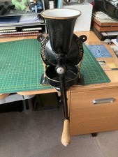 COFFEE GRINDER SPONG No3 VINTAGE ENGLISH CAST IRON
