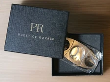 Prestige Royale Stainless Guillotine Cigar Cutter New In Box