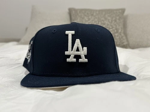 New Era Los Angeles Dodgers 1988 World Series 59Fifty Navy Blue Cap, Size 7 1/4