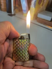 Vintage 1970's Ronson Varaflame Lighter MK II Butane WORKS GREAT;;