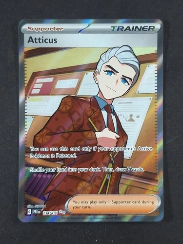 2025 Pokemon ATTICUS #134/131 Prismatic Evolutions Ultra Rare English