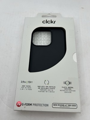 Clckr Force Case Magsafe for iPhone 15 Pro Drop Protective Back Cover Black 6.1