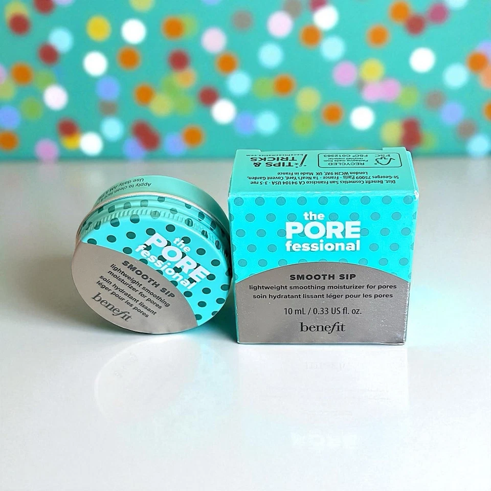 Benefit Cosmetics The Porefessional Smooth Sip hidratante 0,33 US FL OZ NOVO NA CAIXA - Imagem 2 de 4