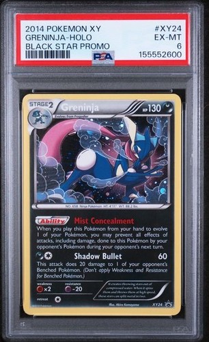 Greninja graded PSA 6 for sale on eBay