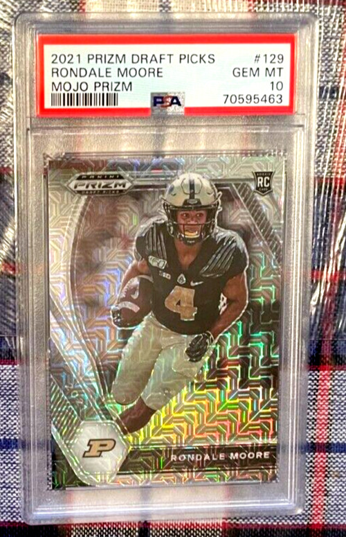 Rondale Moore Panini Prizm Draft Picks #129 Mojo Prizm