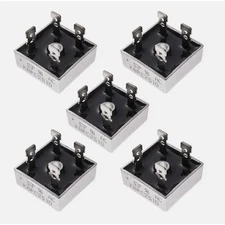 5pcs KBPC2510 Diode Bridge Rectifier Single Phase Metal Case 1000V 25A KBPC-2510