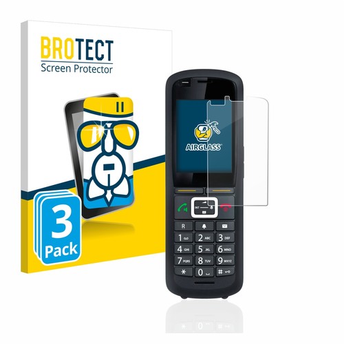 3x BROTECT Panzerfolie Schutzglas für Gigaset R700H Pro Display 9H Zubehör