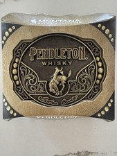 Montana Silversmiths Pendleton Whisky Belt Buckle Limited Edition 2024