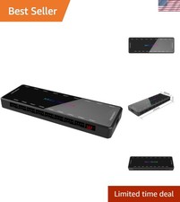ARGB and PWM Fan Hub Adapter - 9 Ports for Efficient Cooling  Stunning Lighting