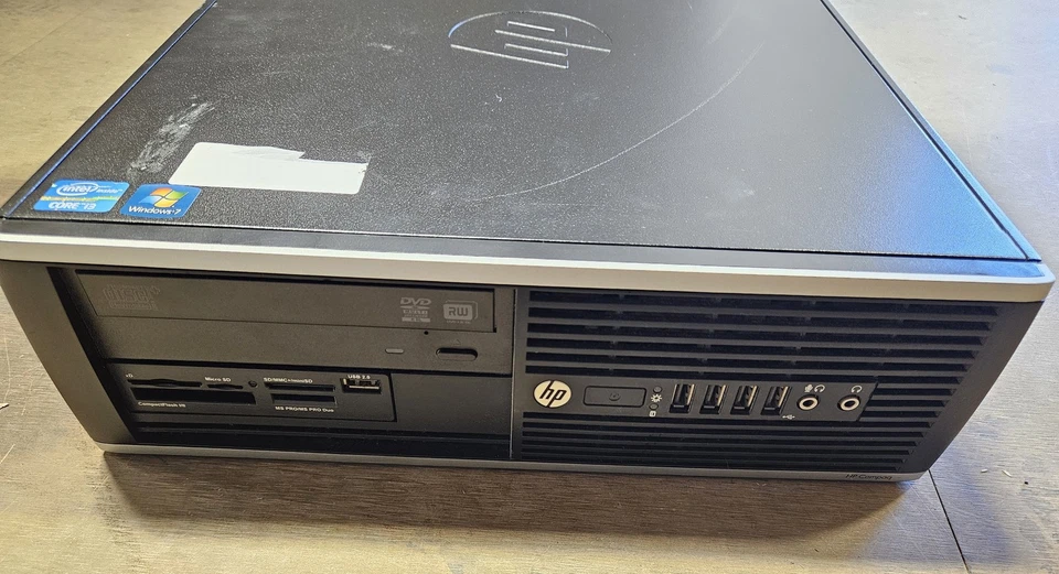 HP Pro 6300 SFF 500GB 2GB i3-6300 Win7 Pro PC ( XY259ET#ABU ) USED - Image 2 of 4