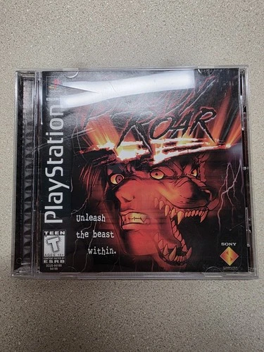 Bloody Roar Sony PlayStation 1 Fighting Game 1998 Manual Multiplayer NTSC-U/C