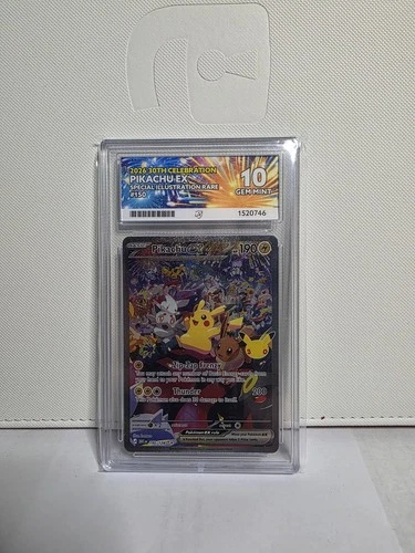 Pokémon 2026 30th Celebration Pika SAR 150/128 Holo ACE 10 - Perfect Sub grades