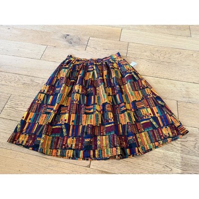 ModCloth Don't Judge a Book By Its Cover A-Line Skirt Size 12 NWT (420)