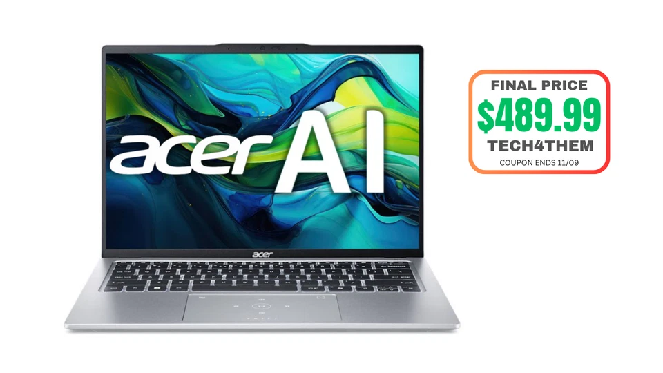 Portátil Acer Swift Go 14" táctil WUXGA Intel Core Ultra 7 155H 16 GB RAM 1 TB SSD