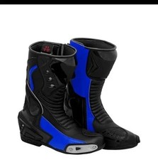 SUZUKI GSXR Stivali da equitazione in pelle per moto da uomo stivali da corsa in pelle