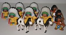 11x Figuren Yakari von Schleich ( 2x Kleiner Donner etc. )