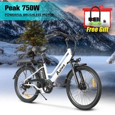 750W Ebike Electric bike 48V 20AH 24" Fat Tire Mountain ebike Adult City Commute