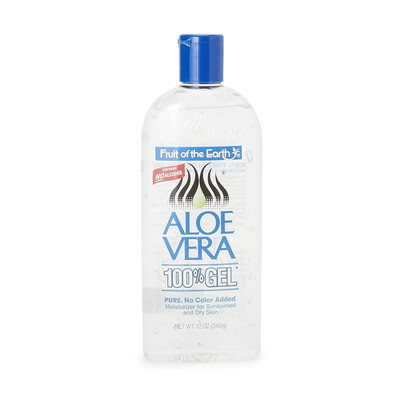 Fruit of the Earth Moisturer Gel, Aloe Vera, 12 Ounce