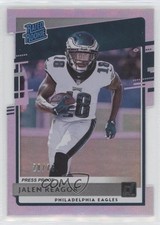 2020 Donruss Rated Rookie Press Proof Silver Die-Cut 28/75 Jalen Reagor #315 yj7