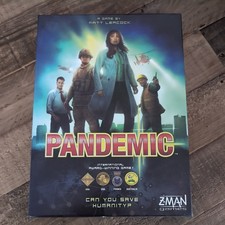 Original PANDEMIC Board Game Z-MAN Award Winning - played once.