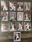 MIKE TROUT - 20 Card Lot - Base & Inserts Chrome, Finest, Bowman’s Best ANGELS